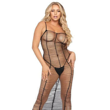 Abito in Rete Orizzontale Leg Avenue – Seduzione Femminile Elegante